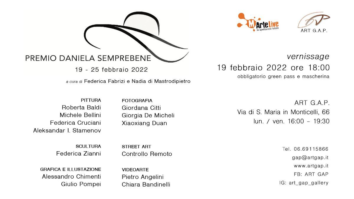 PREMIO DANIELA SEMPREBENE 2022