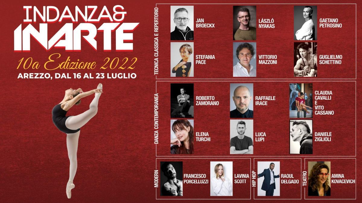 PROGETTI PER LA DANZA PRESENTA il 10° CAMPUS INTERNAZIONALE ESTIVO DI DANZA