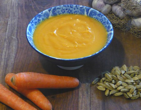 CREMA DI CAROTE ALLO ZENZERO E CARDAMOMO