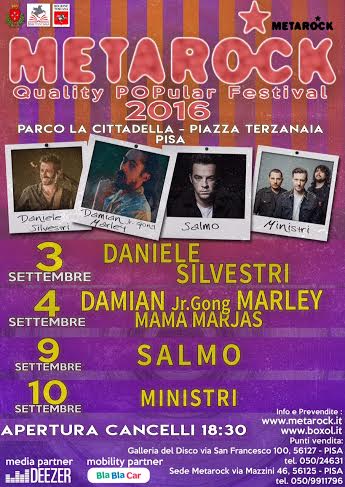 Metarock Settembre 2016 - Pisa