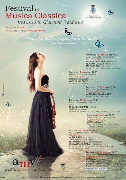 Festival di Musica Classica 2018. Città di San Giovanni Valdarno  (AR) 