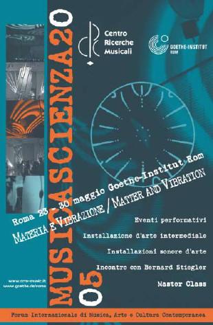 Musica Scienza 2005 - Roma 23 - 30 maggio 2005