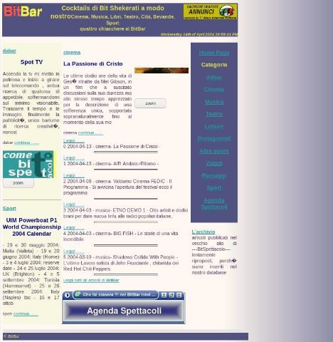 BitBar 2020 il sito si rinnova graficamente e tecnologicamente.