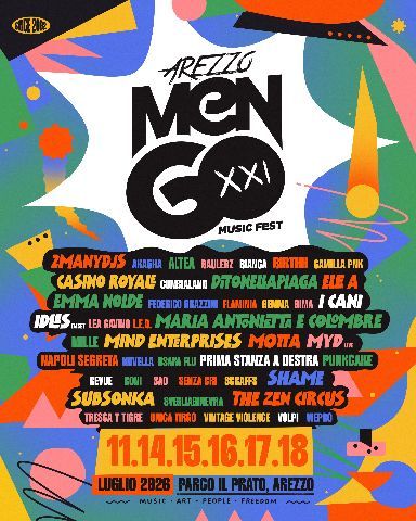 MEN/GO MUSIC FEST - 22SIMA EDIZIONE