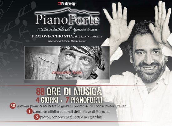 PianoForte musica sostenibile nell'appennino toscano